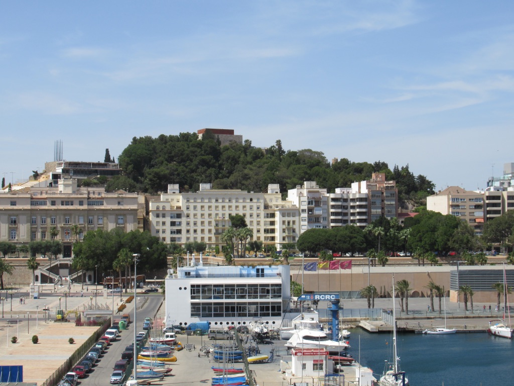 Cruise port Cartagena Spain