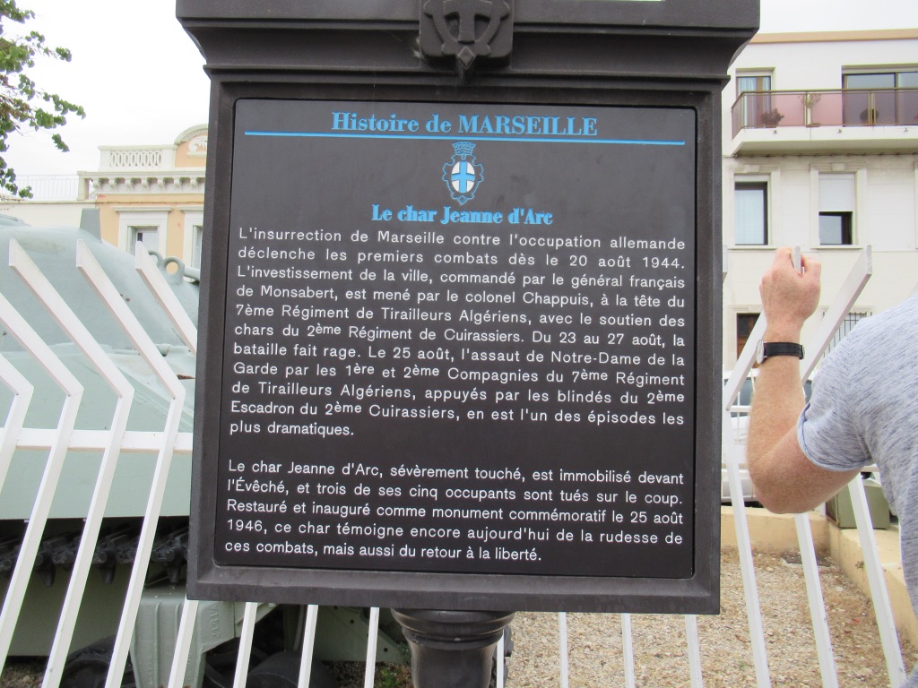 Information about the Tank in Marseille in French